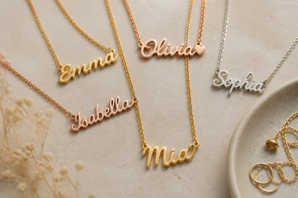 Custom Name Necklaces for Family: 5 Best Picks