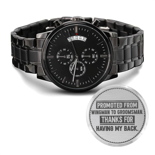 Groomsman Promoted From Wingman to Groomsman – Men&
