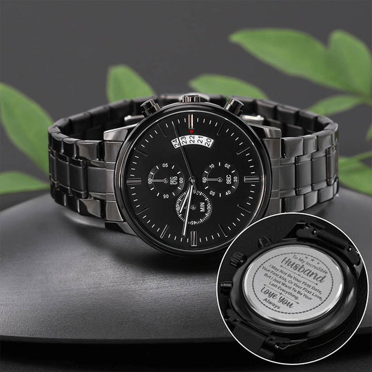 To My Husband Your Last Everything (Charcoal Black) – Men&