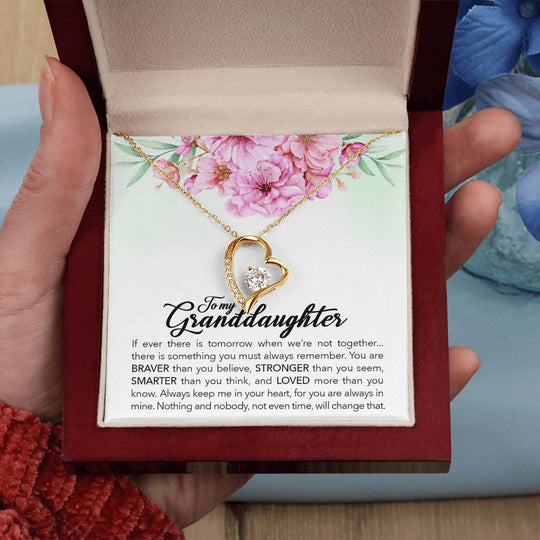 Brave Granddaughter - Forever Love Necklace