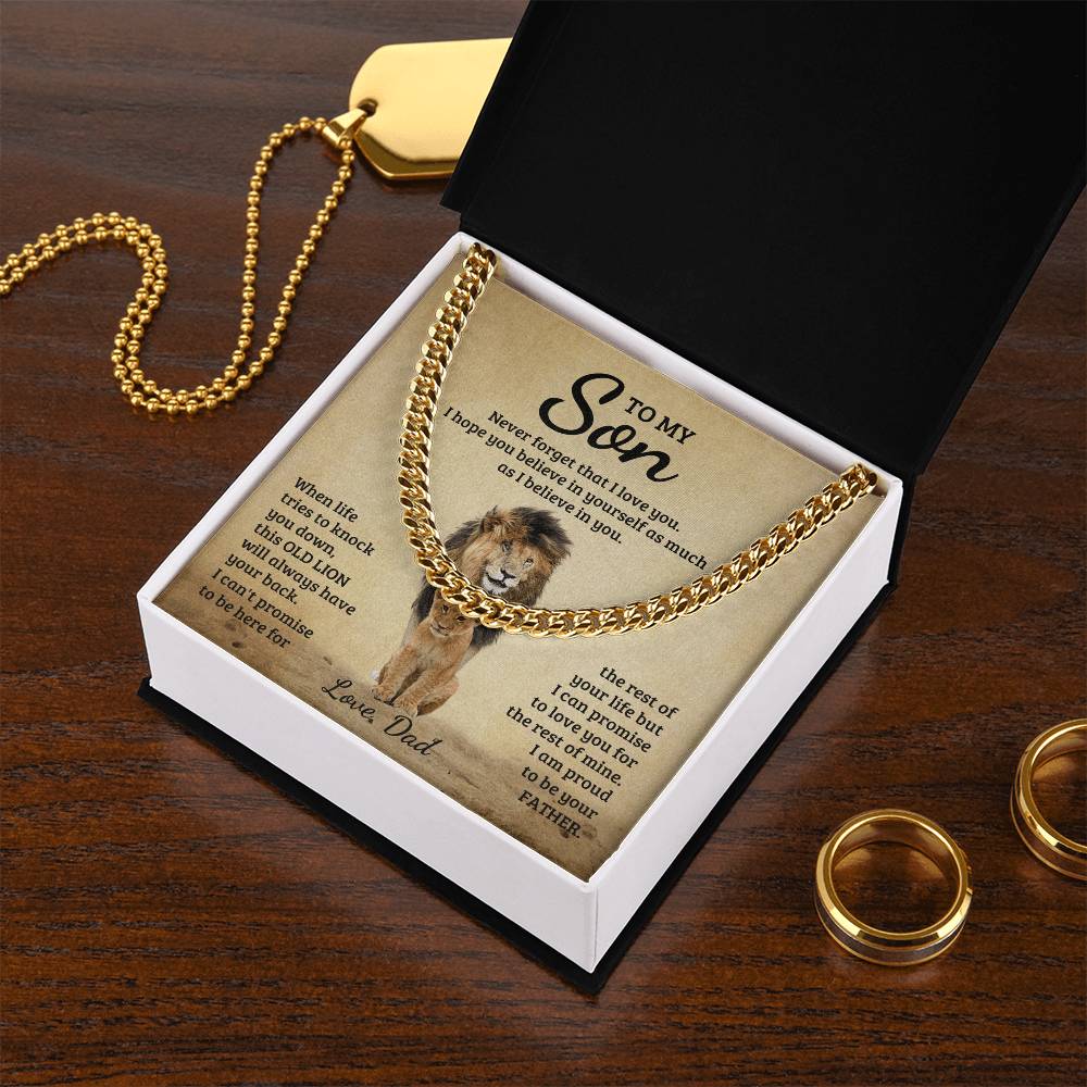 Never Forget - Cuban Link Chain