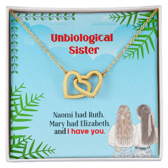 Best Friends - Interlocking Hearts Necklace
