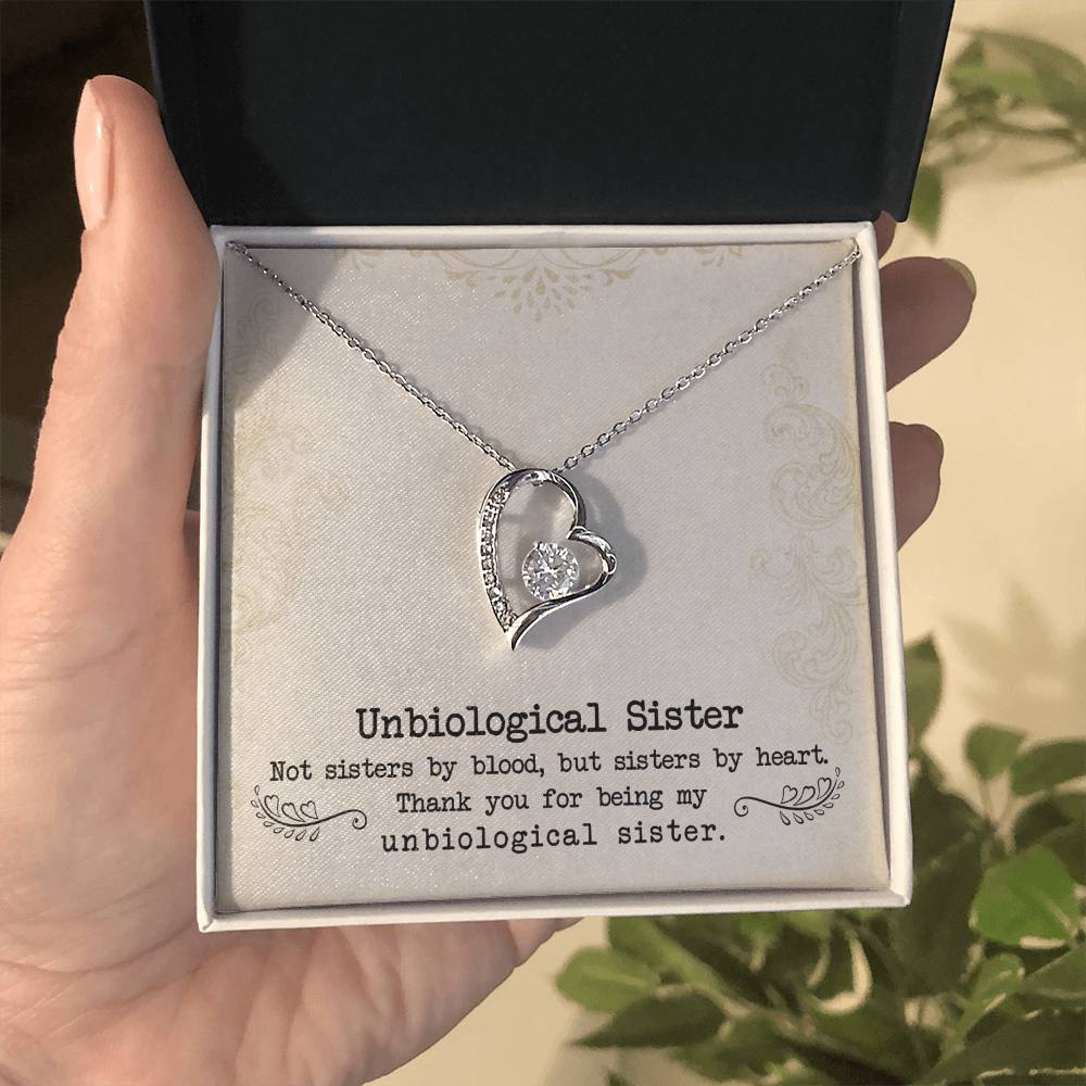 Unbiological Sister - Forever Love Necklace