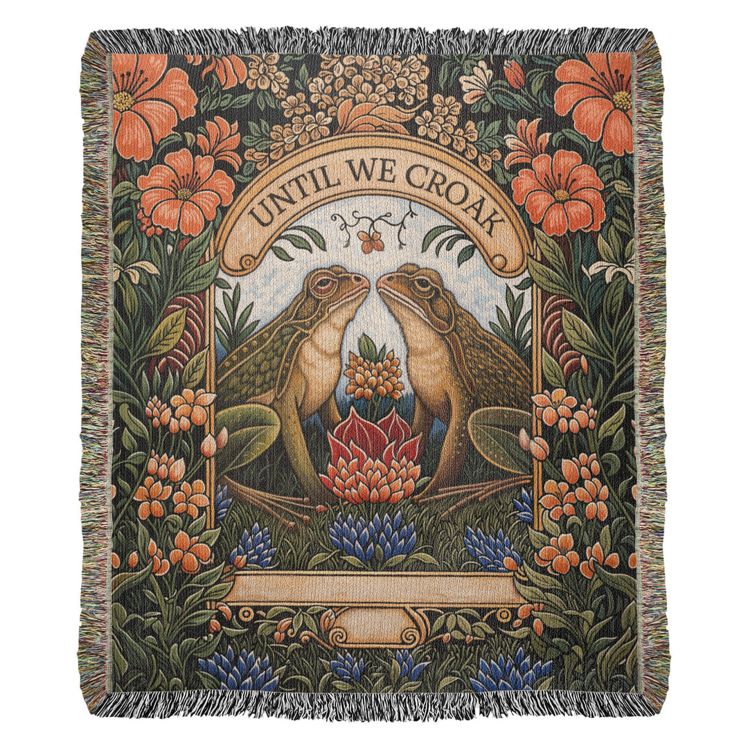 Til We Croak - Heirloom Blanket