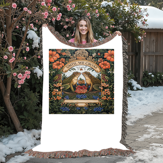 Til We Croak - Heirloom Blanket